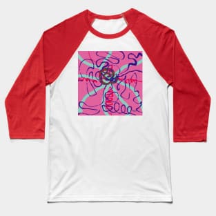 Let's Dance 2 - Abstract Art Baseball T-Shirt